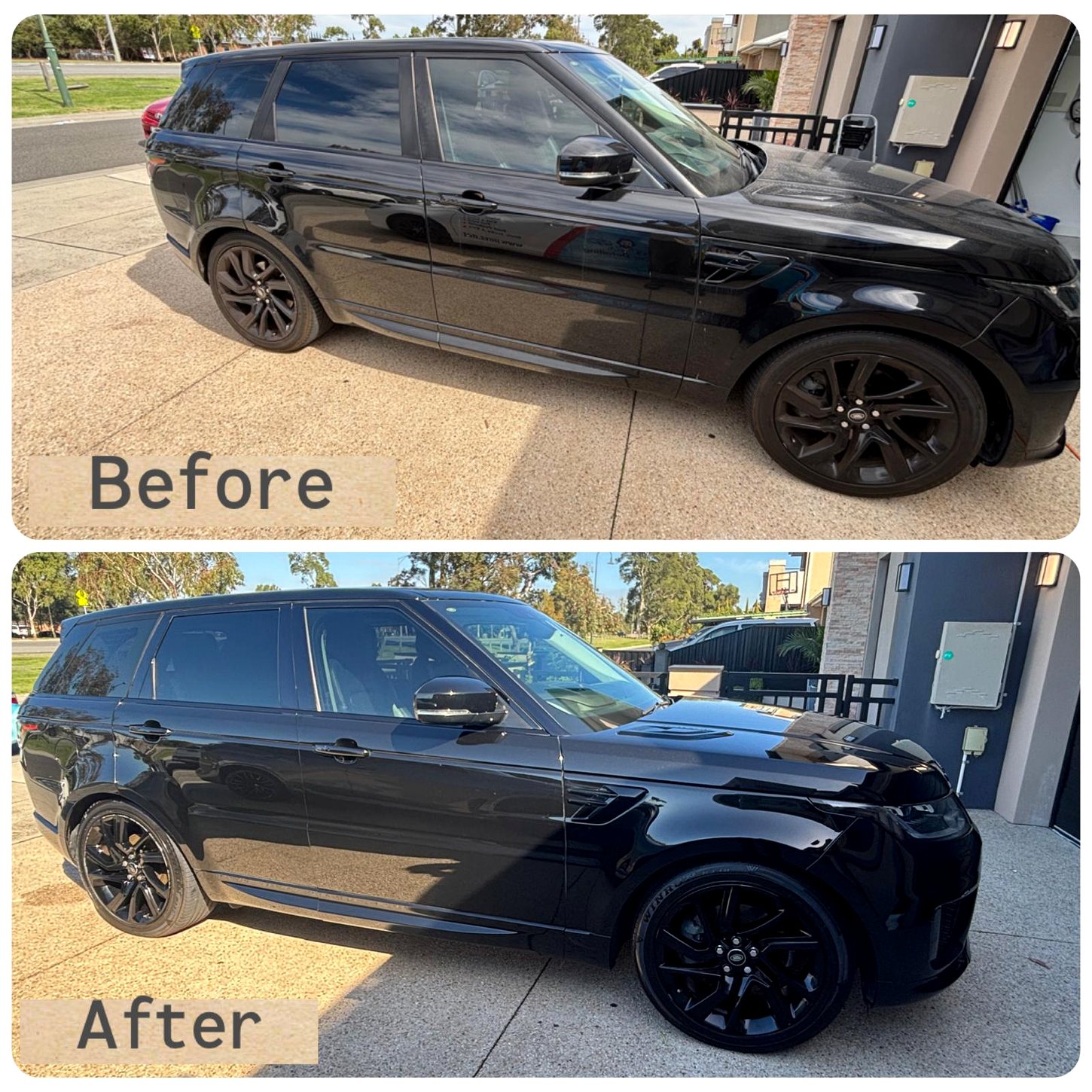 After exterior detail